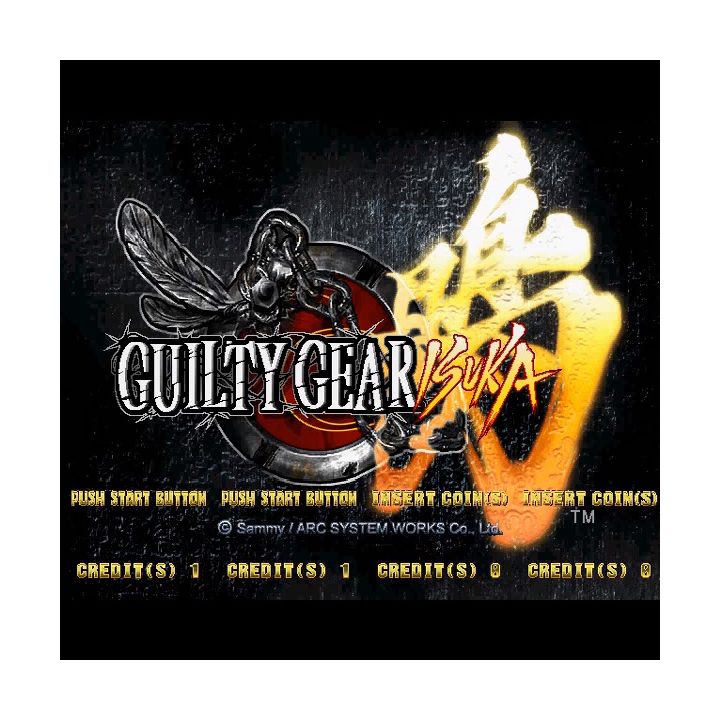 Arc System Works Guilty Gear Isuka Atomiswave Arcade PCB Japanischer Import