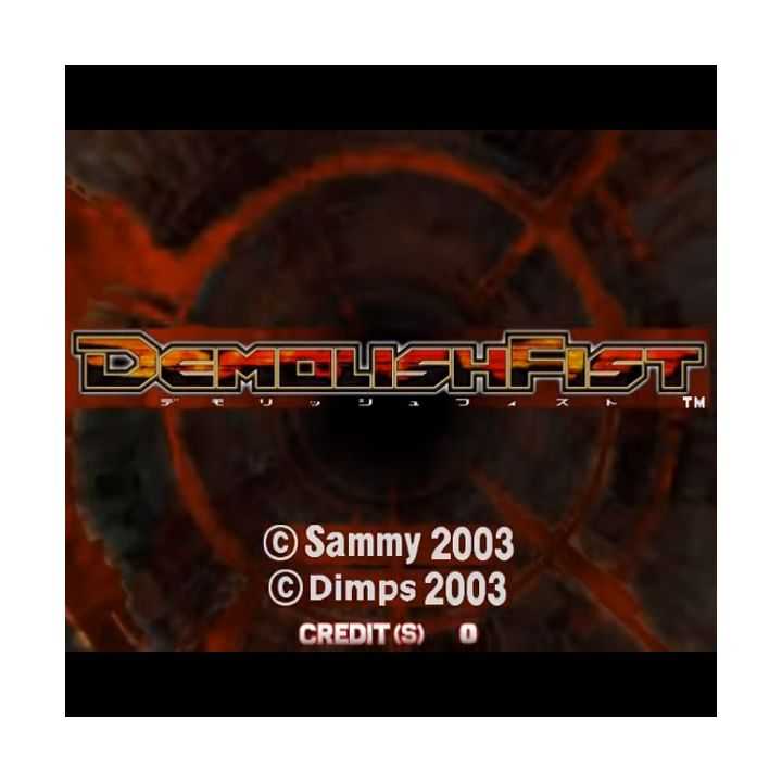Sammy Demolish Fist Atomiswave Arcade PCB Importazione giapponese