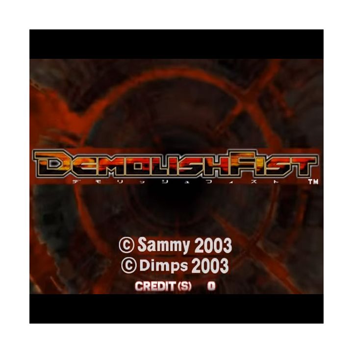 Sammy Demolish Fist Atomiswave Arcade PCB Japanese Import