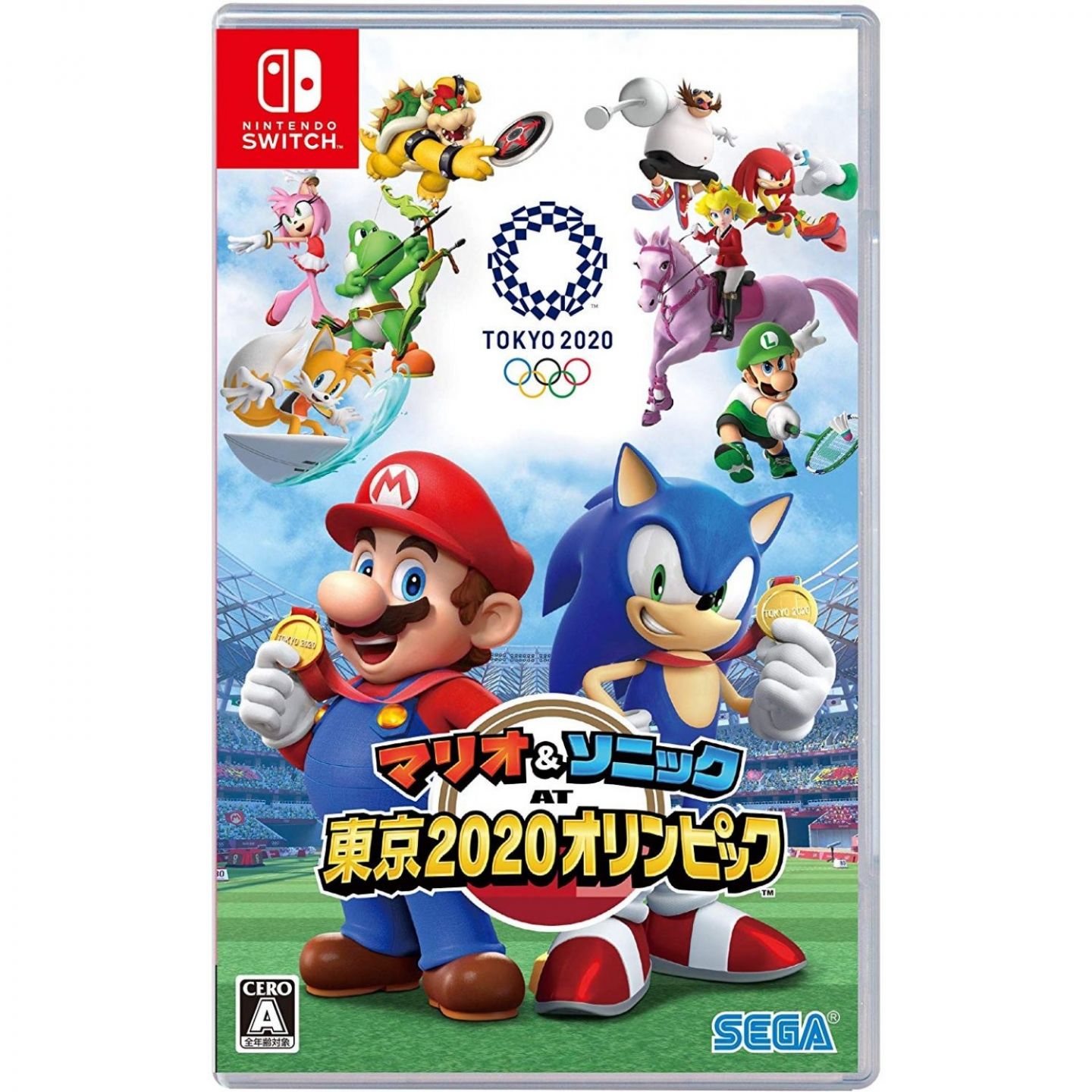 MARIO TOKYO AT NINTENDO SEGA THE SWITCH SONIC OLYMPIC 2020 GAMES