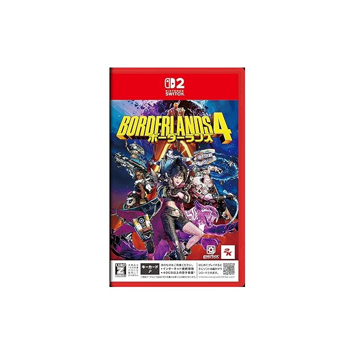 2K Games Borderlands 4 KEY CARD Edition Nintendo Switch 2
