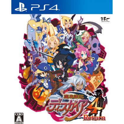 NIPPON ICHI SOFTWARE MAKAI SENKI DISGAEA 4 RETURN SONY PS4 PLAYSTATION 4