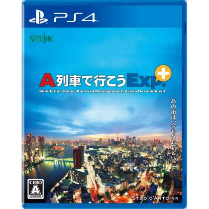 ARTDINK A TRAIN DE IKOU EXP+ SONY PS4 PLAYSTATION 4 REGION FREE JAPANESE VERSION