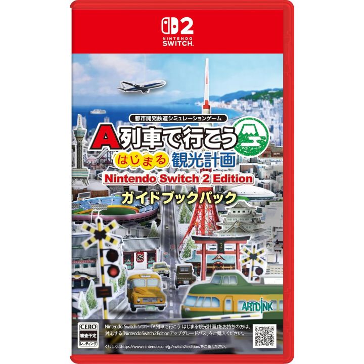 ARTDINK A-Train: Hajimaru Kankou Keikaku Nintendo Switch 2 Edition Guidebook Pack - Nintendo Switch 2