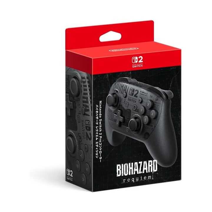 Nintendo Switch 2 Pro Controller Biohazard Requiem Edition
