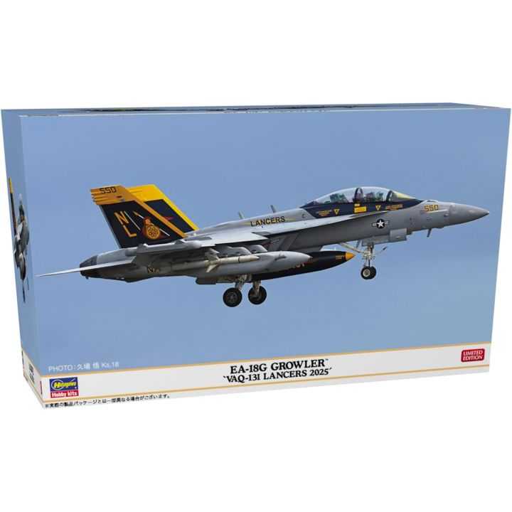 HASEGAWA U.S. Navy EA-18G Growler “VAQ-131 Lancers” (1/72 Scale Model Kit) HASEGAWA U.S. Navy EA-18G Growler “VAQ-131 Lancers” (1/72 Scale Model Kit)