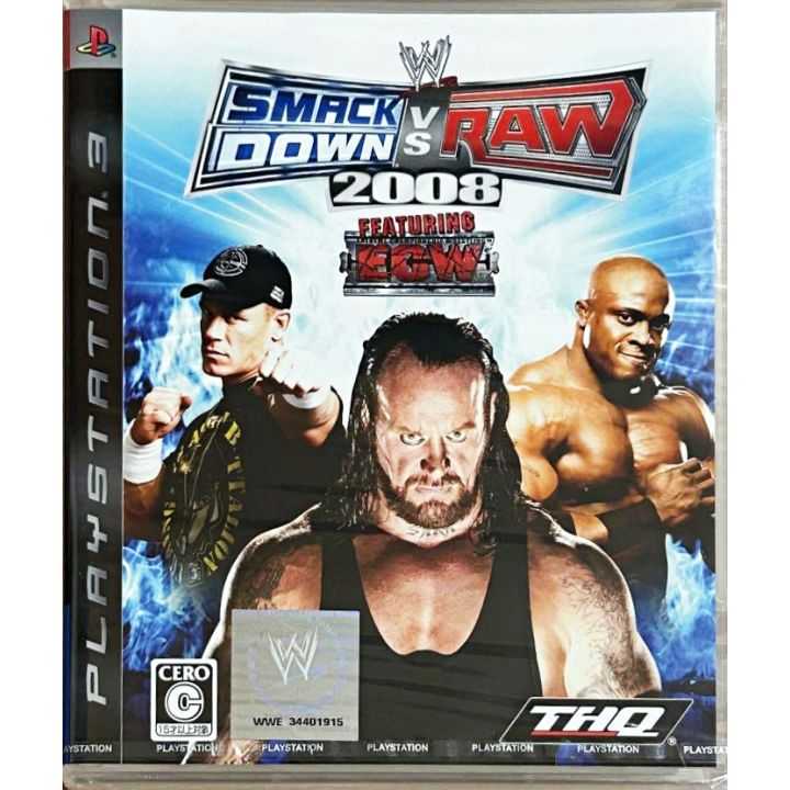 THQ – WWE SmackDown vs. Raw 2008 (PlayStation 3)