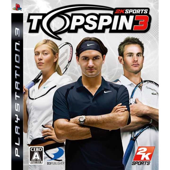 D3 PUBLISHER – Top Spin 3 (PlayStation 3)