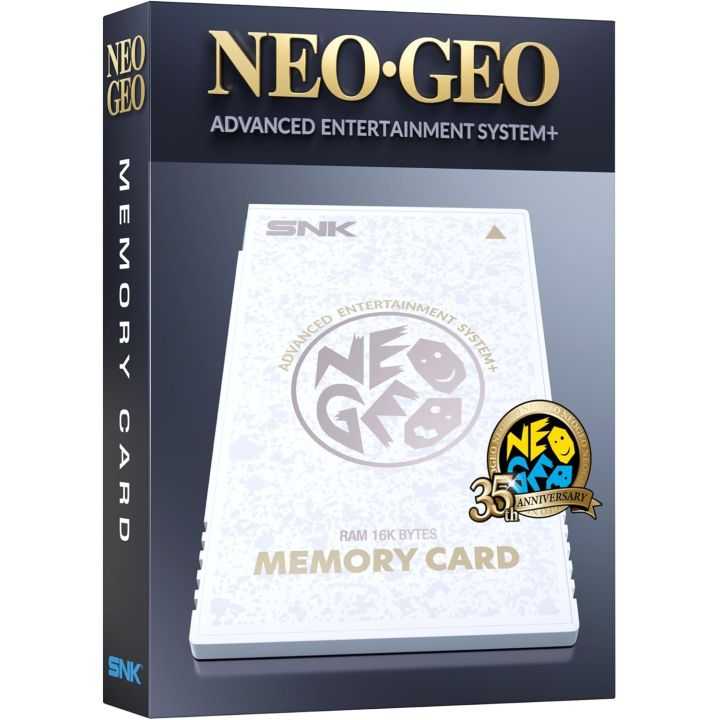 SNK – NEO GEO AES+ Memory Card (White) 16K bytes Japanese Import