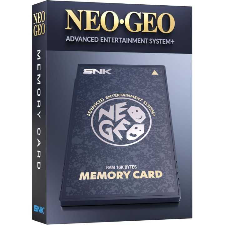 SNK – NEO GEO AES+ Memory Card (Black) 16K bytes Japanese Import
