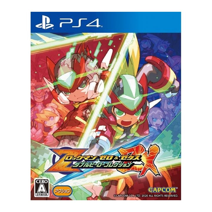 Capcom Rockman Zero & ZX Double Hero Collection SONY PLAYSTATION 4