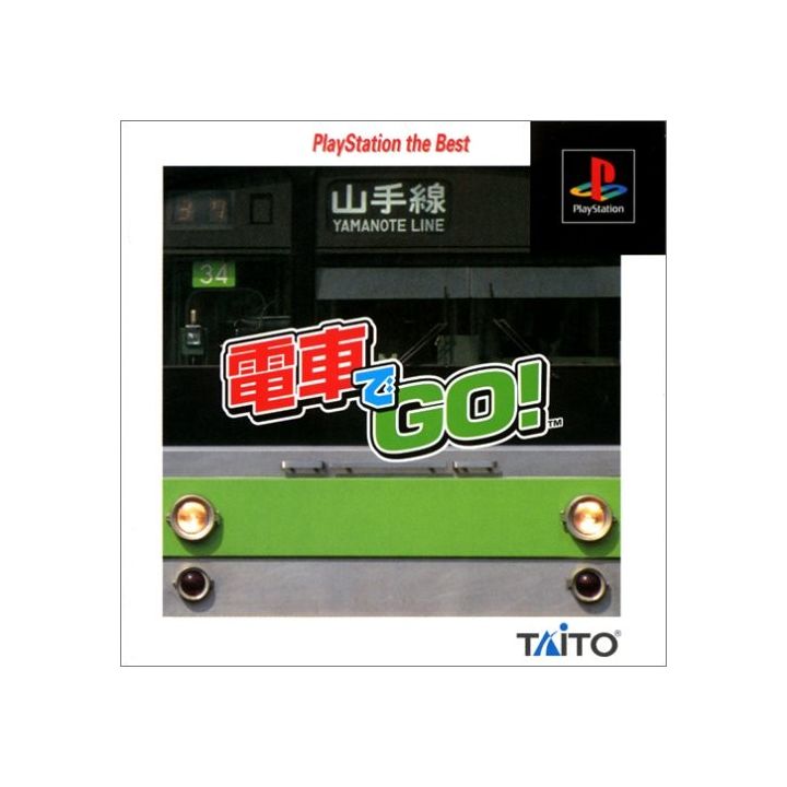 Taito Densya de  Go ! Playstation The Best Sony Playstation Ps one