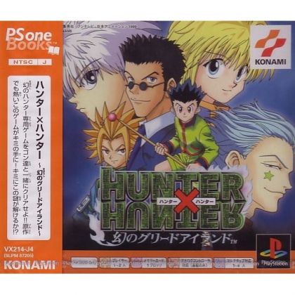 Konami Hunter X Hunter: Maboroshi no Greed Island PSone Books Sony Playstation Ps one