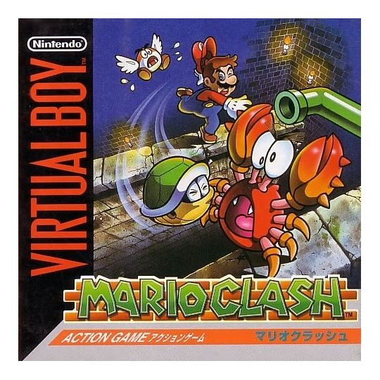 Mario Clash Virtual Boy Nintendo