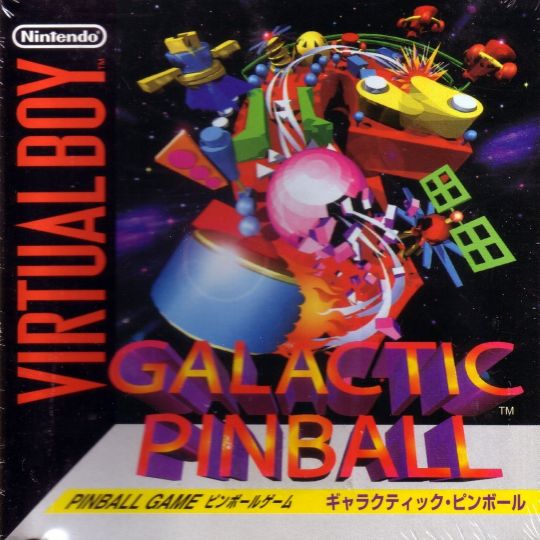 Galactic Pinball Virtual Boy Nintendo