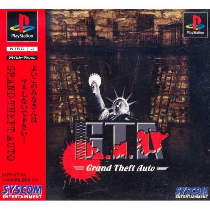 Syscom Entertainment GTA Grand Theft Auto Sony Playstation Ps one