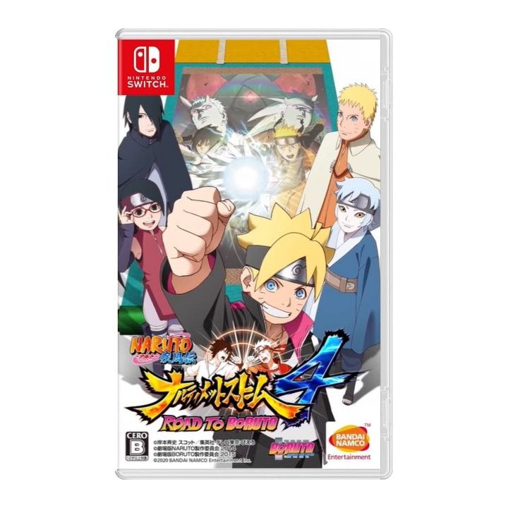 Juegos de Bandai Namco: Naruto Shippuden: Nultimate Storm 4: Camino a Boruto - Nintendo Switch