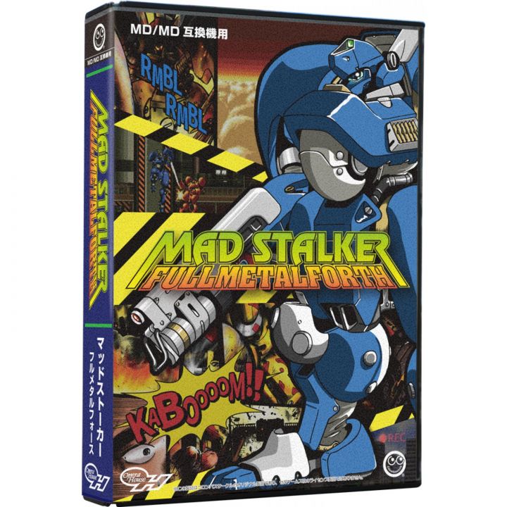 Columbus Circle Mad Stalker Full Metal Forth MEGADRIVE