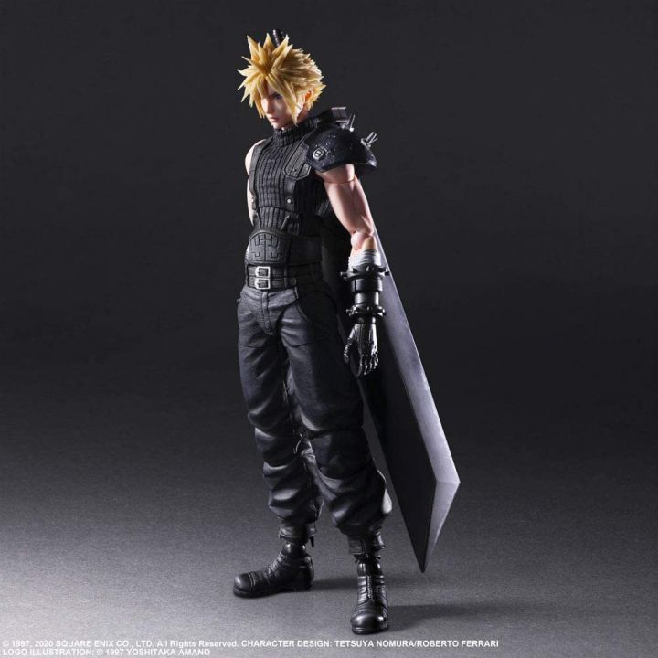 SQUARE ENIX - Final Fantasy VII REMAKE Play Arts Kai - Cloud Strife Ver. 2 Figure