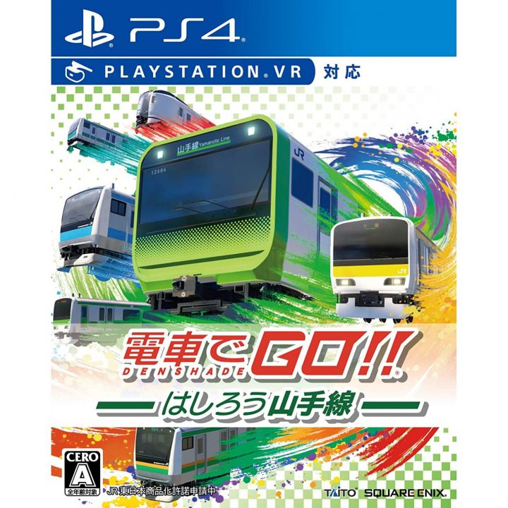 Taito Square Enix Densha De GO!! HASHIRO YAMANOTE LINE Playstation 4 PS4