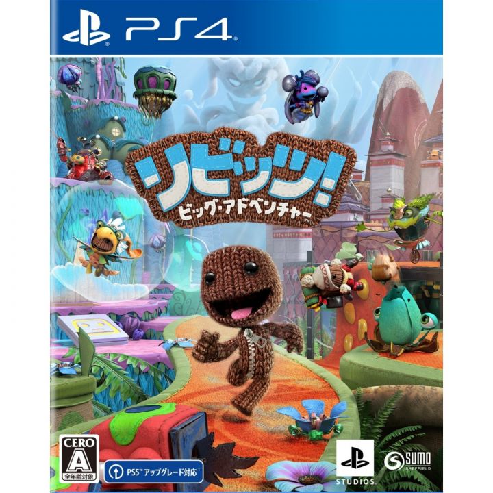 Jeux vidéo / Sur PS4 et PS5. Sackboy : A Big Adventure, du cousu main