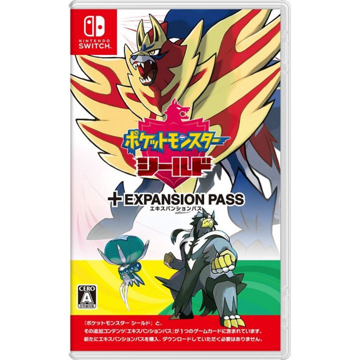 Nintendo Pokemon Shield + Pokemon Shield Expansion Pass Nintendo Switch