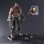 SQUARE ENIX - Final Fantasy VII REMAKE Play Arts Kai - Figurine de Barret Wallace Ver. 2