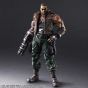 SQUARE ENIX - Final Fantasy VII REMAKE Play Arts Kai - Figurine de Barret Wallace Ver. 2