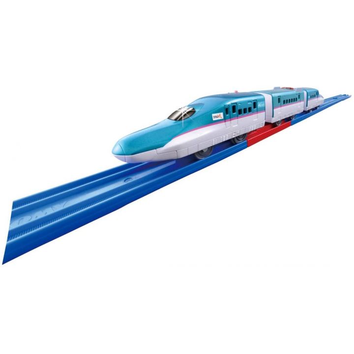 Takara Tomy Plarail Cambio de velocidad con raíl Serie E5 Shinkansen Hayabusa