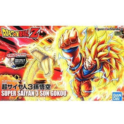 BANDAI Figure-rise Standard Super Saiyan 3 Son Goku Plastic Model