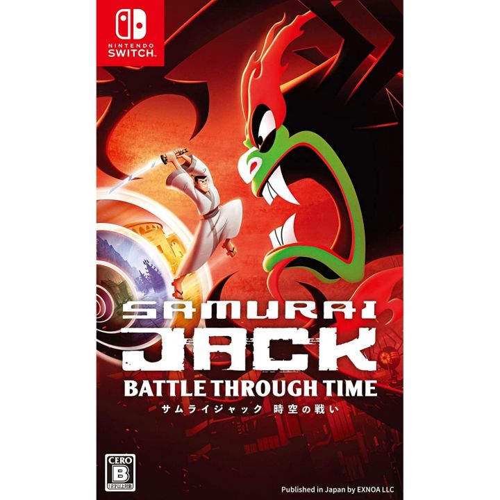 EXNOA Samurai Jack Battle Through Time Nintendo Switch