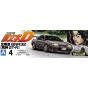 AOSHIMA Initial D No.4 Rin Hojo BNR32 Skyline Shinigami GT-R 1/24 Scale Plastic Model