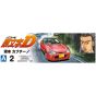 Aoshima Initial D No.02 Sakamoto Capuccino 1/24 Scale Plastic Model