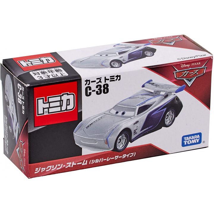 TAKARA TOMY Tomica Cars C-38 Jackson Storm (Silver Racer Type)