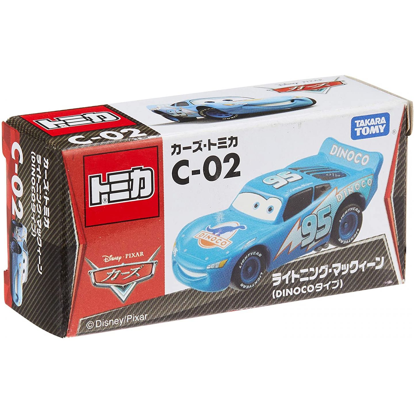 Mini Car Lightning McQueen Dinoco Type Cars TOMICA C 02 - Meccha Japan