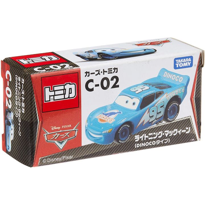 TAKARA TOMY Tomica Cars C-02 Lightning McQueen (Dinoco Type)