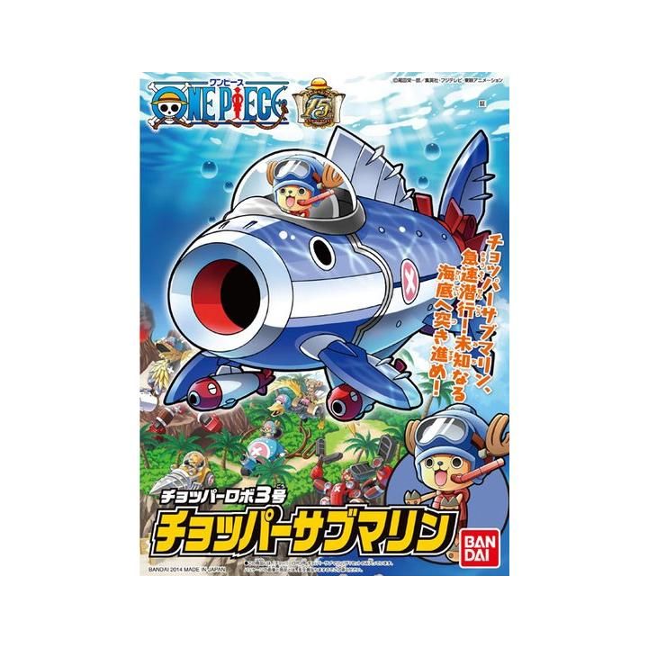 BANDAI ONE PIECE Chopper Robo No.3 Chopper Submarine Plastic Model