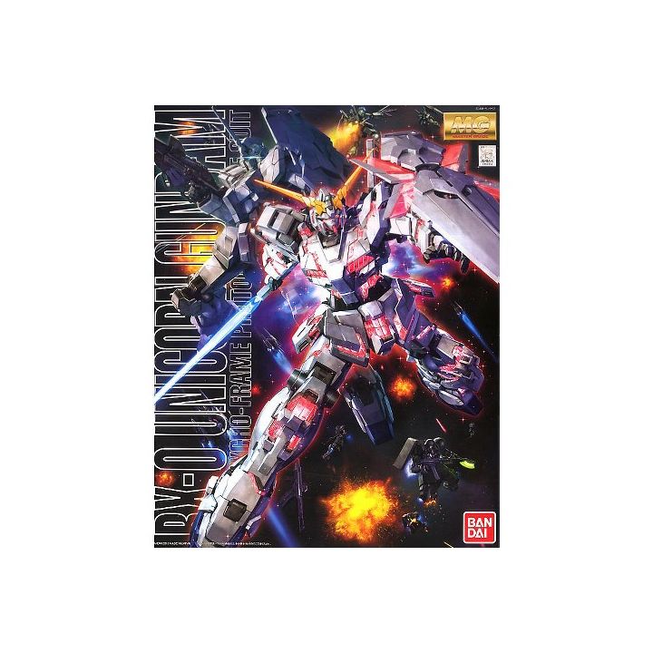 BANDAI MG Mobile Suit Gundam UC - Master Grade RX-0 UNICORN GUNDAM Model Kit Figura (Gunpla)