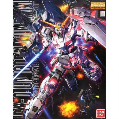 BANDAI MG Mobile Suit Gundam UC - Master Grade RX-0 UNICORN GUNDAM Model Kit Figure (Gunpla)