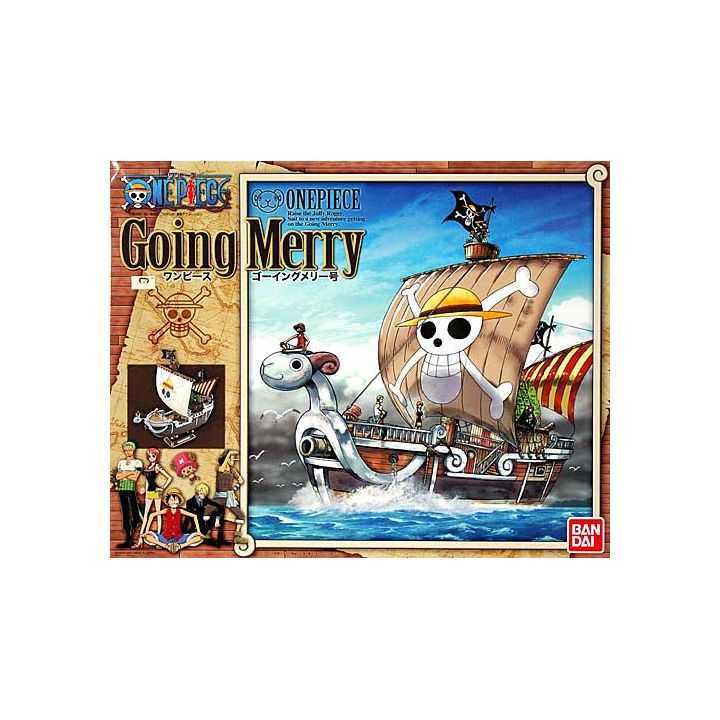 BANDAI ONE PIECE Going Merry Model Ship Plastic Model Kit