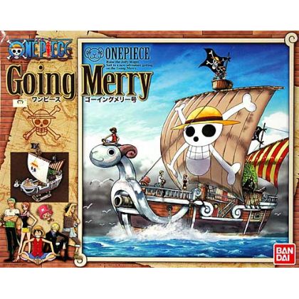 BANDAI ONE PIECE Going Merry Model Ship Plastic Model Kit