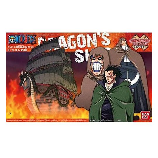 BANDAI ONE PIECE Grand Ship Collection - Dragon's Ship Plastic Model