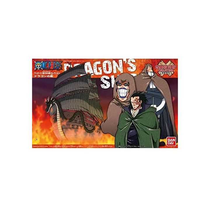 バンダイスピリッツ ワンピースグランドシップコレクション ドラゴンの船 キャラクタープラモデル