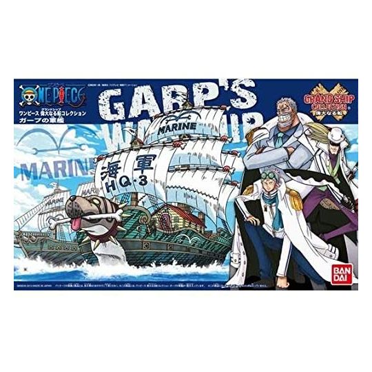 BANDAI ONE PIECE Grand Ship Collection - Garp's Warship Plastic Model