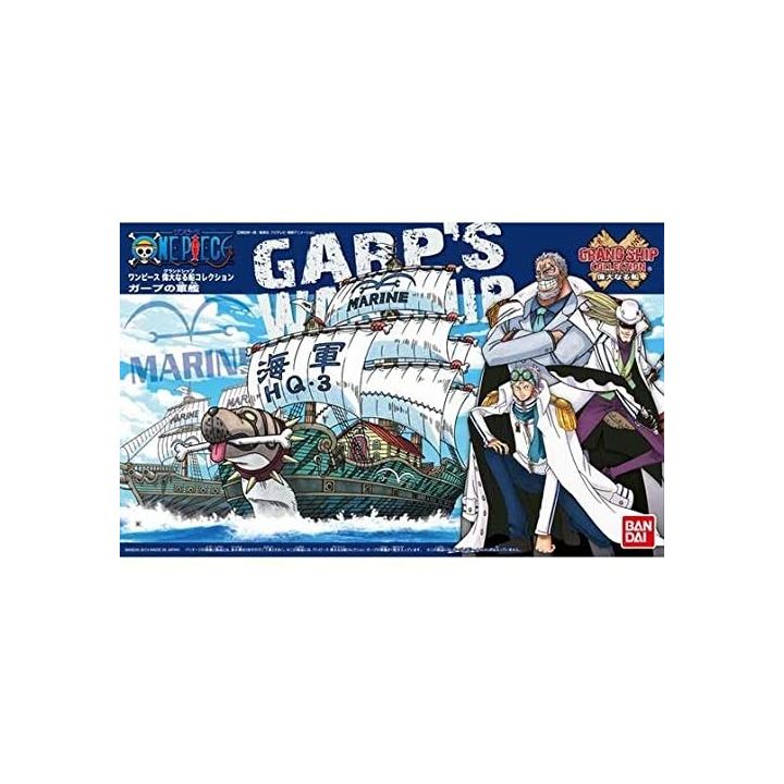 BANDAI ONE PIECE Grand Ship Collection - Garp's Warship Plastic Model