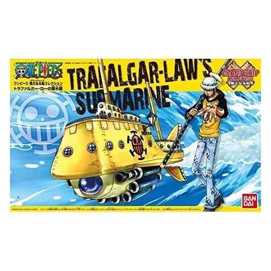 BANDAI ONE PIECE Grand Ship Collection - Trafalgar-Law's Submarine Plastic Model