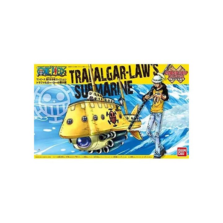 BANDAI ONE PIECE Grand Ship Collection - Trafalgar-Law's Submarine Plastic Model