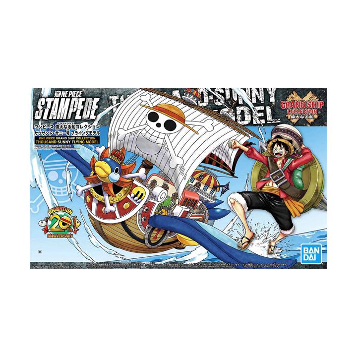 BANDAI ONE PIECE Grand Ship Collection - Thousand Sunny Flying Model Plastic Model