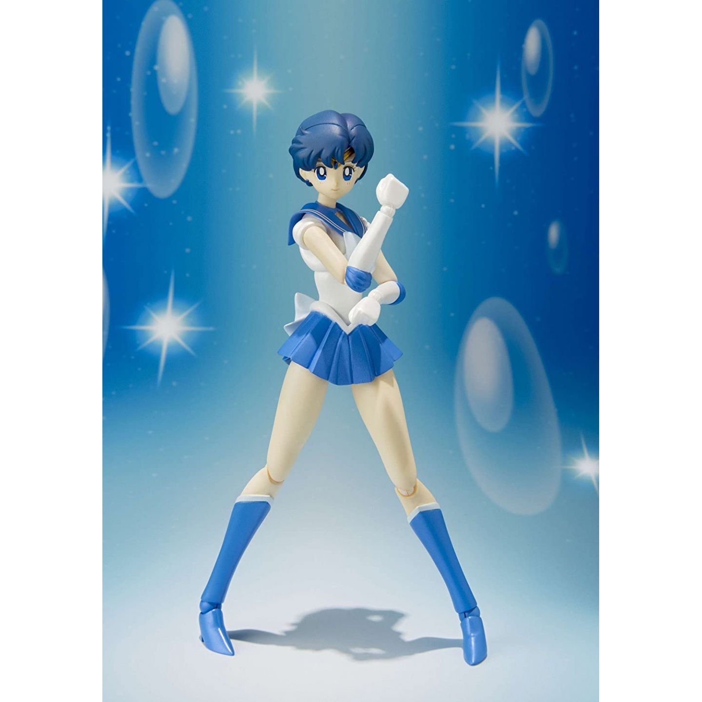 S.H Figuarts Pretty Guardian Sailor Mercury Sailor Moon Action Figure Bandai 