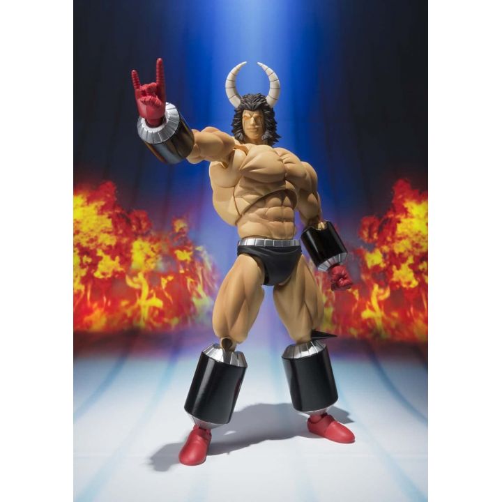 BANDAI Tamashii Nations S.H. Figuarts Kinnikuman Series Buffalo Man Approx. 6.7 inches (170 mm) Action Figure